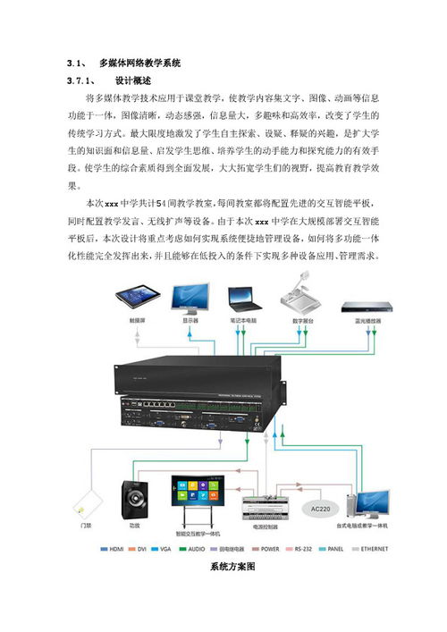 多媒体网络教学系统设计方案